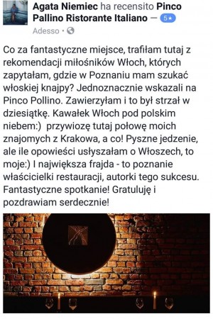 Mówią o nas opinia